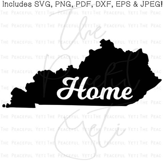 Download Kentucky Home State SVG State Home Instant Download jpeg