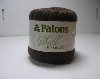 Patons silk and bamboo yarn in Bark