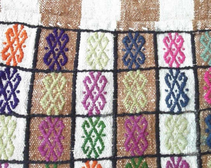 Antique Hand Woven Rug,Kilim Rug,Hand Knotted Wool Rug,Sack Rug,Turkish Rug,Anatolian Rug,Wool Mat,Home Decor,Decorative Rug,Perfect Gift