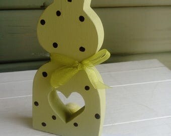 Wooden Easter bunnies