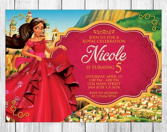 Elena Of Avalor Invitation Template 6