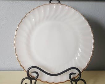 Vintage Fire King Shell pattern plate
