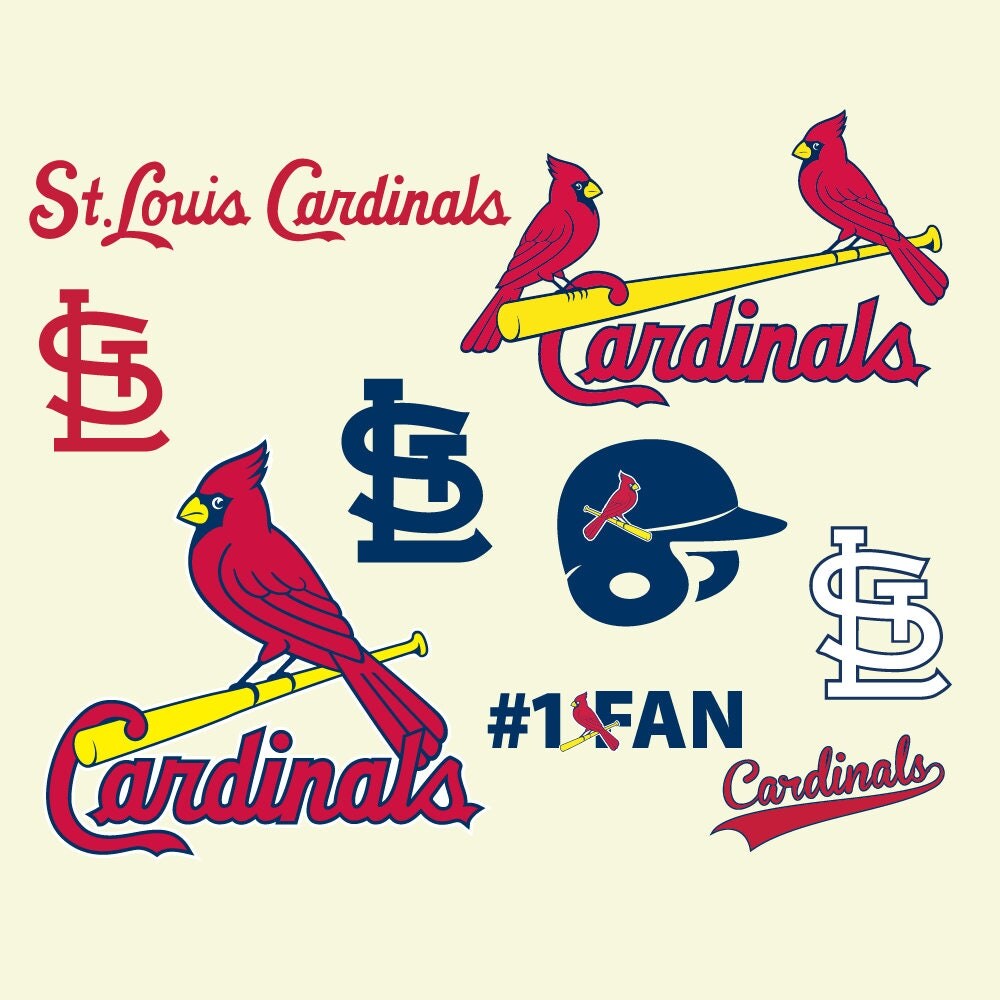 St Louis Cardinals Cut Files SVG Files Baseball Clipart