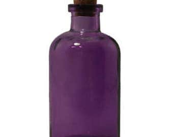 8 oz Purple Apothecary Glass Bottle for Reed Diffuser