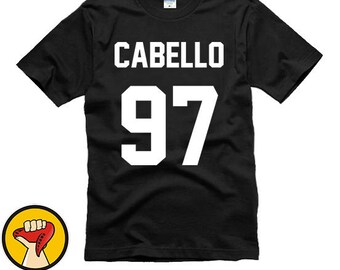 Camila Cabello Shirt 97, Fifth Harmony Clothing, Cabello 97 Tshirt Unisex 100% cotton Band T-Shirts More Colors XS - 2XL
