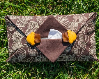 Pocket Tissue Holder 100% Cotton