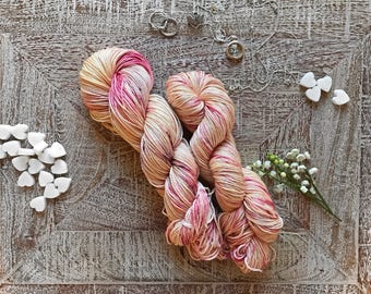 Oh Dahlia! -- Dk weight/ 75 Superwash Merino wool & 25 Mulberrry Silk