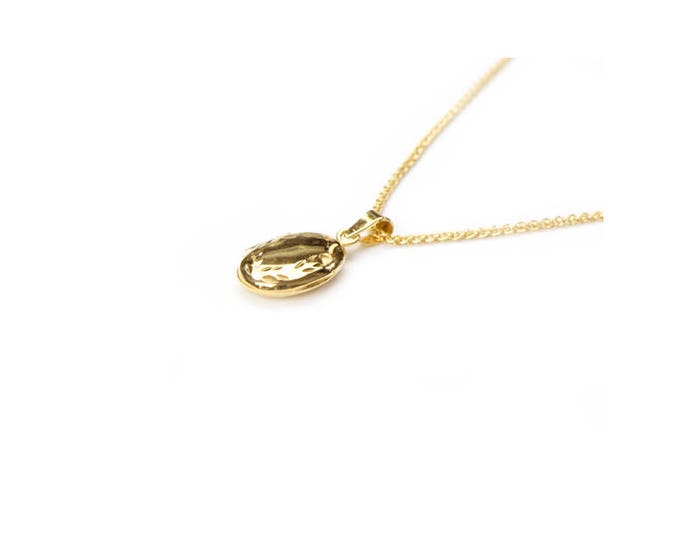 Gold Locket Necklace