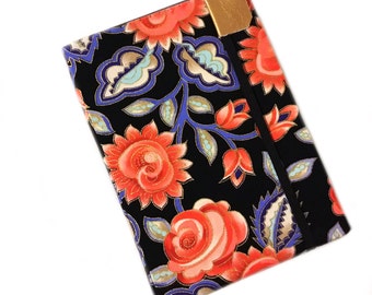 Kindle Cover - Precious Posies - floral kindle paperwhite hardcover case - folk flowers eReader cover fits Kindle Touch - tech accessory