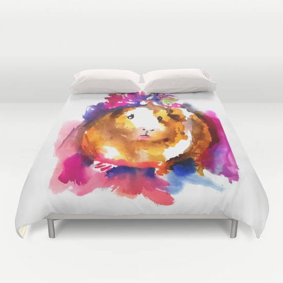 Meerschweinchen duvet cover coole mädchen rosa bettdecke