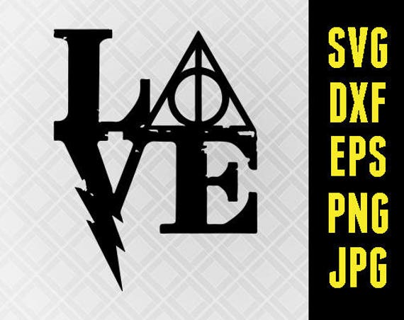 Download Harry Potter SVG Iron On Decal Cutting File / Clipart in Svg