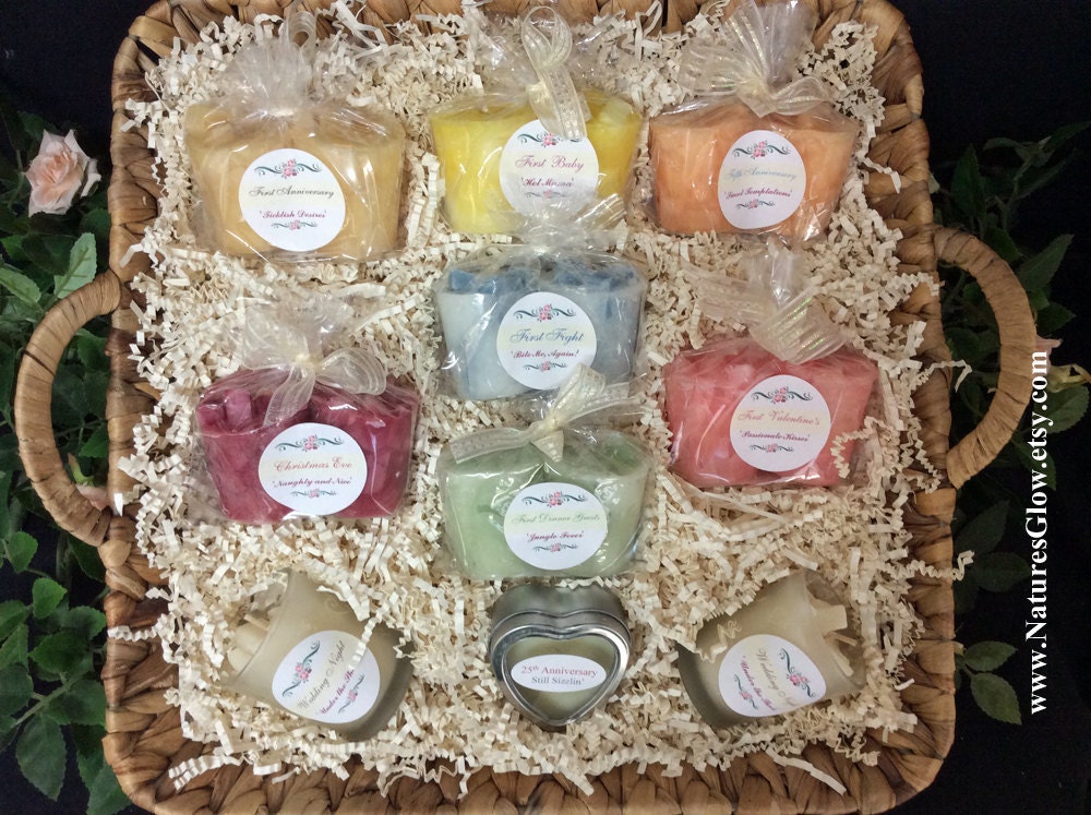 Bridal Shower Gift Candle Poem Bridal Candle Basket Wedding