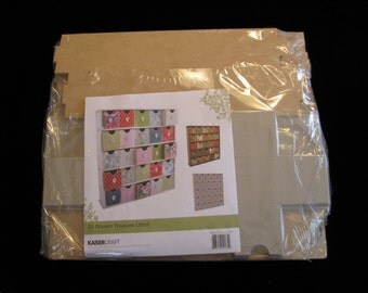 Kaisercraft SB2135, Kaisercraft 25 Drawer Treasure Chest, Beyond The Page SB2135, sb2135, 25 Drawer Storage, Christmas Advent Calendar Kit