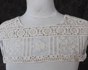 Cute venice applique ivory color 1 pieces listing