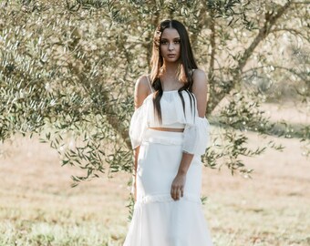 Fishtail bridal skirt - Pania - Sample Sale