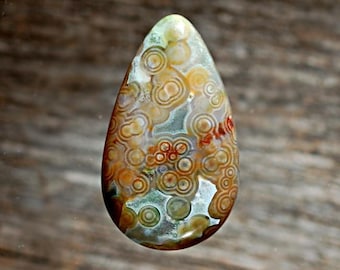 Ocean Jasper Cabochon, Designer Cabochons Handmade by MagicStones