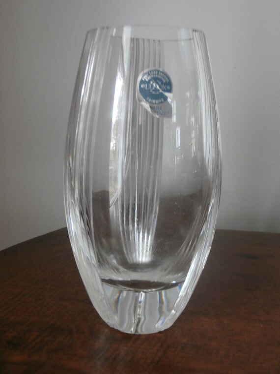 Lenox Vase Triumph Full Lead Crystal