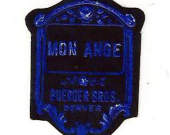 Vintage Buerger's Bros. Supply Co. Mon Ange Label, 1920s