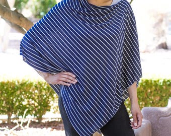 Stylish nursing poncho, nursing cover