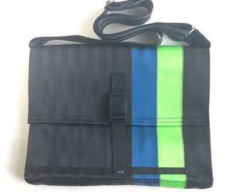 Seat Belt Messenger Bag with Magnetic Buckle (M-7)