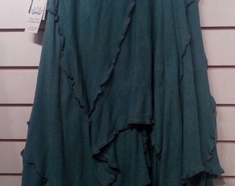 Aqua Green Woodland Skirt