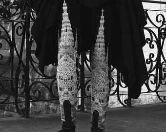 limited edition - CATHEDRAL legging- womens bottoms - leggings - printed leggings