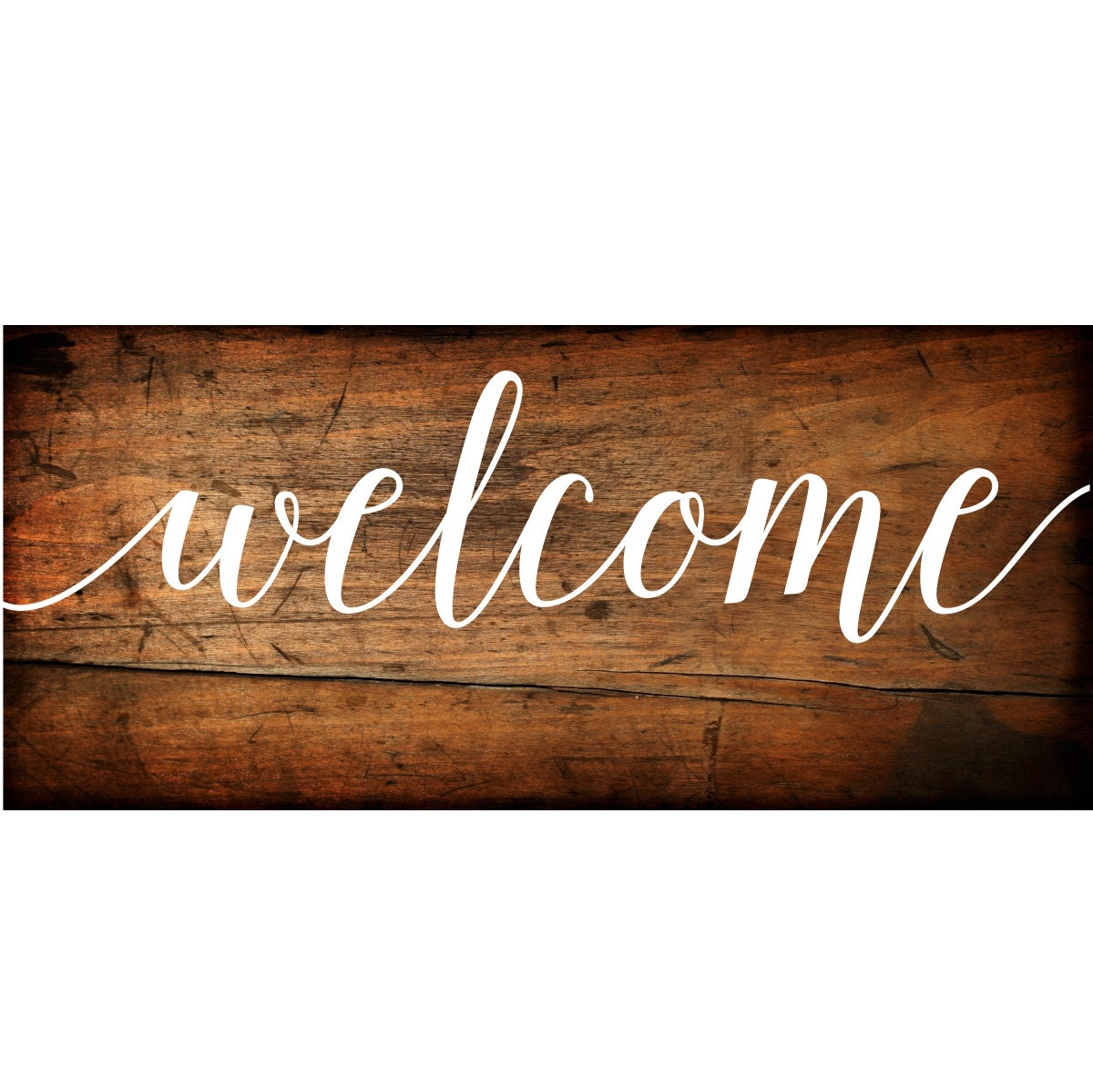 Welcome Sign Vinyl Decal | DIY Wood Signs | Wedding Welcome Sign | DIY ...