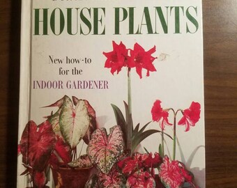 Vintage Better Homes and Gardens Houseplant book