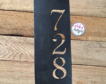 Items similar to Reflective Address Sign Yard Stake - Personalized ...