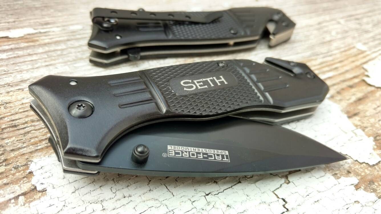 Tactical Knife Engraved Knife Pocket Knife Personalized