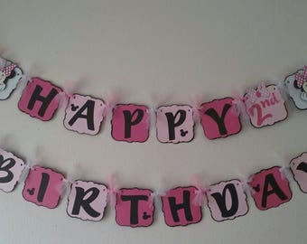 Minnie Mouse Birthday-Minnie Mouse 2nd Birthday- Minnie Mouse Birthday Decoration