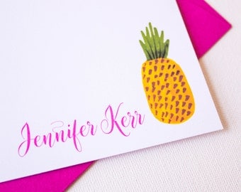 Pineapple Stationery | Pineapple Stationary | Housewarming Present | Housewarming Gift | New Home Gift
