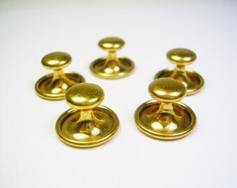 Antique Tuxedo Studs Set of 5 Shirt Buttons Vintage Tuxedo Buttons Formal Wear Wedding Jewelry Suit Wear tuxedo Accessory