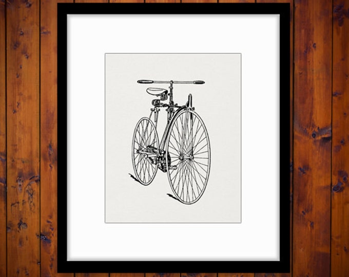 Bicycle Printable Image Digital Bike Illustration Download Graphic Vintage Clip Art Jpg Png Eps HQ 300dpi No.3181