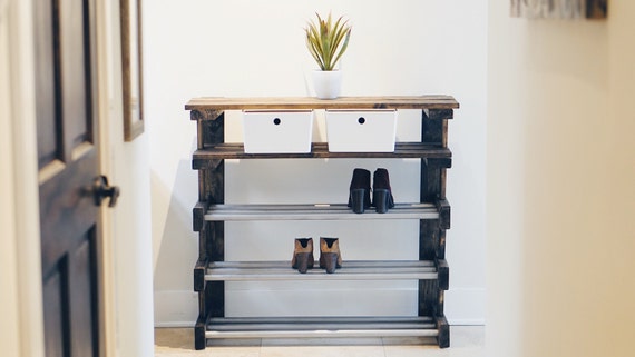 Shoe Rack/ Entryway Console Table/ Organizer