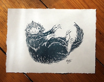 Fantastic Beasts And Where To Find Them Niffler Art Print