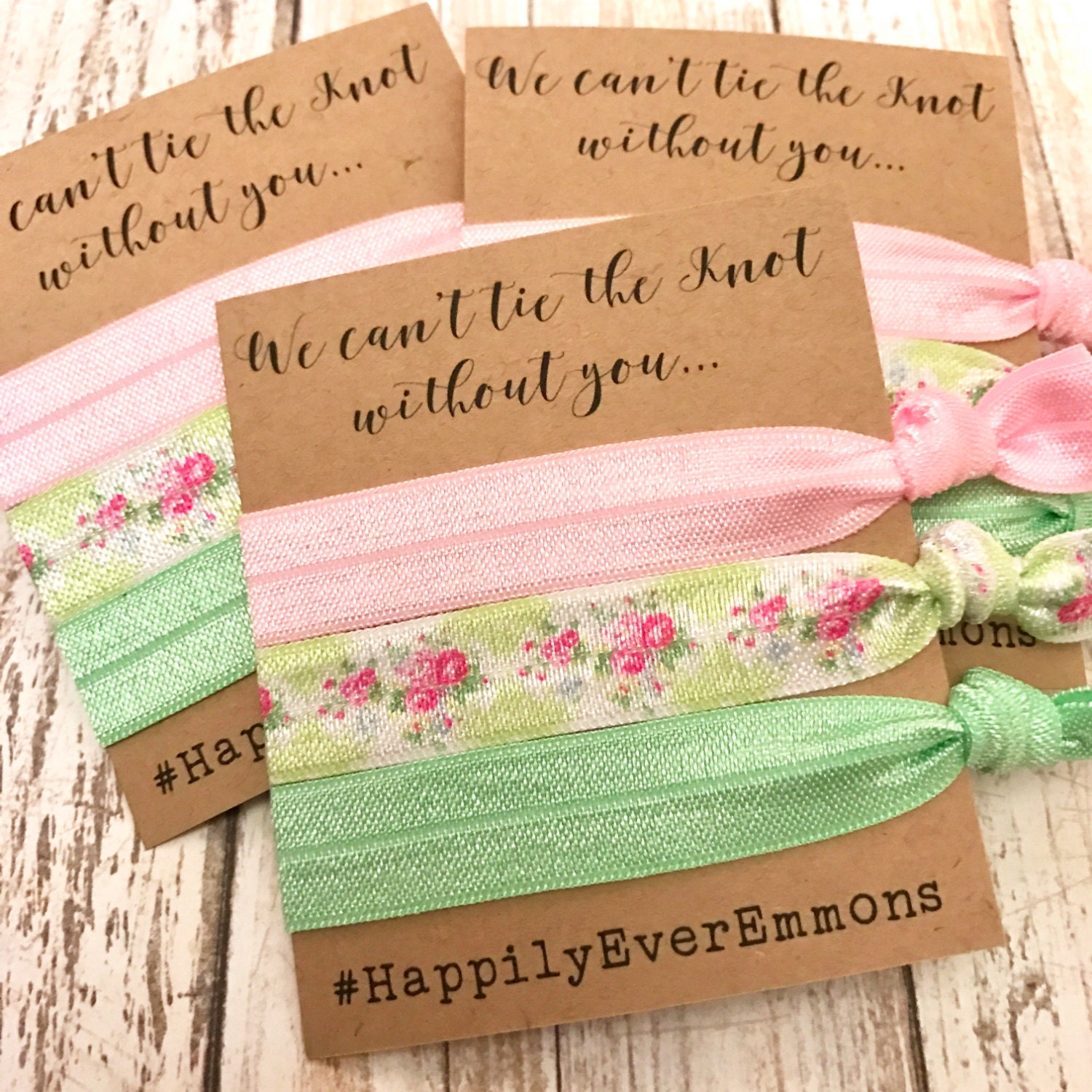 We Can't Tie The Knot Without You Bridesmaid Proposal