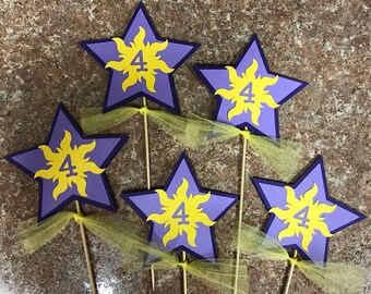 Best Day Ever Centerpieces, princess centerpieces , Tangled inspired Cnterpieces, Rapunzel centerpieces