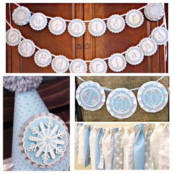 Boy Winter ONEderland / Wonderland First / Birthday Party