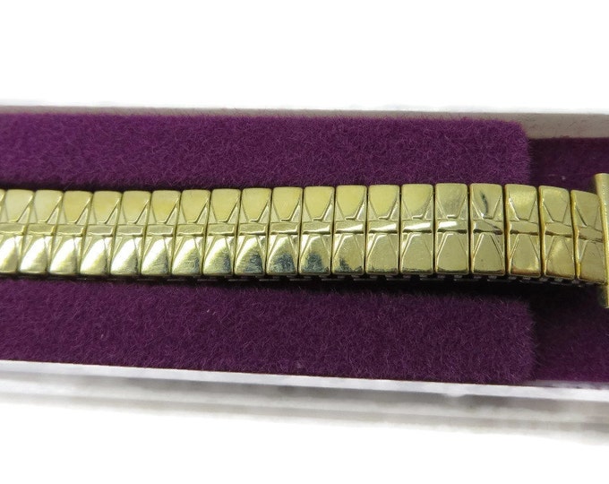 ON SALE! ROWI Fixo-Flex 8mm Gold Tone Watch Band