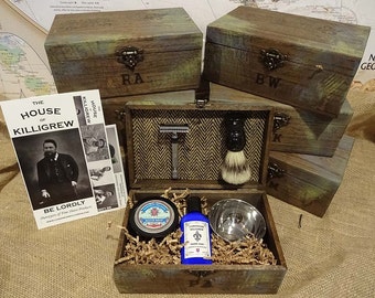Groomsmen Shave Kit groomsmen gifts wedding favors presents original groomsmen ideas