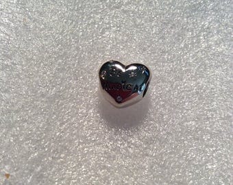 PANDORA/Disney "Be Magical" Heart Charm with CZ and Free Shipping!