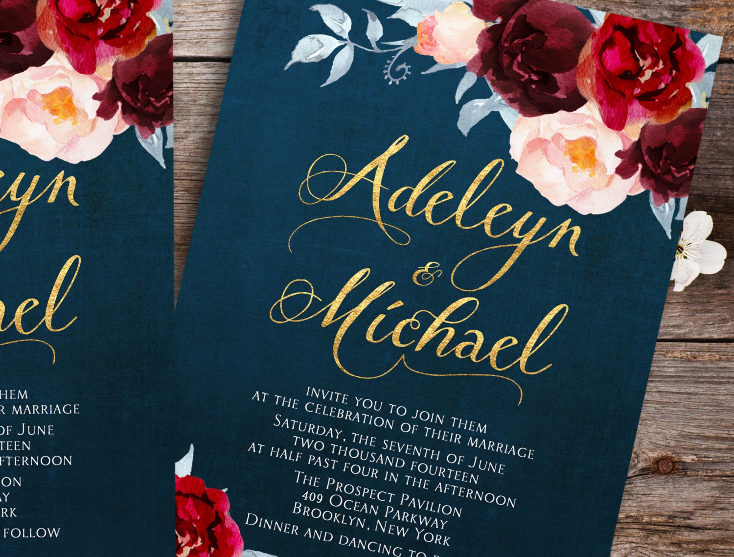 navy-blue-burgundy-wedding-invitation-printable-wedding