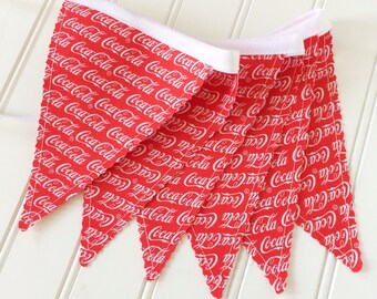 Bunting Banner, Party Decor, Wedding/Baby Shower Decor, Photo Prop, Fabric Bunting, Pennant Banner, Garland, Wall Hanging, Nursery Decor