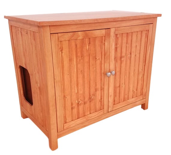 Giant Odor Free Cat Litter Box / Bathroom with Drawer.