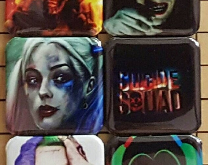 Suicide Squad, Fridge Magnets, Harley Quinn, Cute Magnets, Magnets