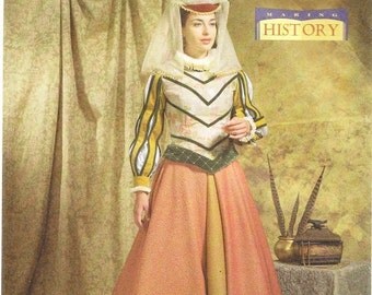 Butterick 4375 Misses' Tudor Costume Pattern, 14-20