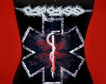 CARCASS diy cami tank top girly death metal unfit shirt xs s m l xl