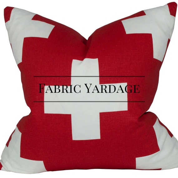 Fabric Yardage Cross Fabric Premier Prints Large Swiss