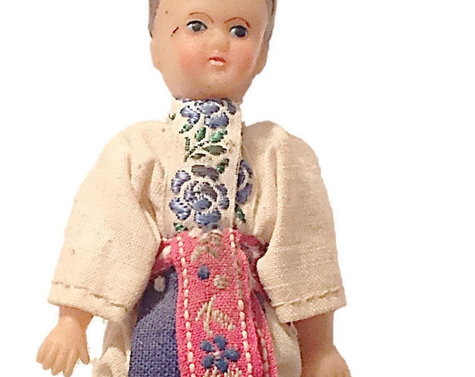 Poland International Highlander Dolls Tatra Mountains Souvenir, Vintage Czechoslovakia Tatra Tatry Dolls,